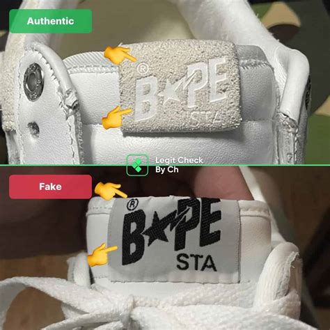 how to spot fake bape shoes|bapesta shoes original.